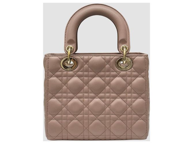 Cannage Dior Pequeño Rosa - vista 8