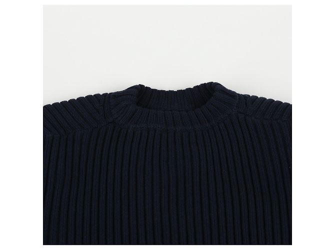 Bottega Veneta Strickpullover in Marineblau und Grau - Ansicht 11
