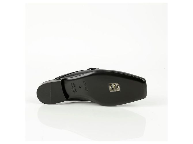 Hermès Mule Groovy in pelle nera Nero - vista 6
