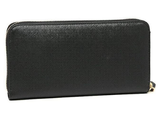 Prada Saffiano Long Wallet Schwarz - Ansicht 4
