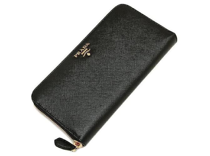 Prada Saffiano Long Wallet Schwarz - Ansicht 5