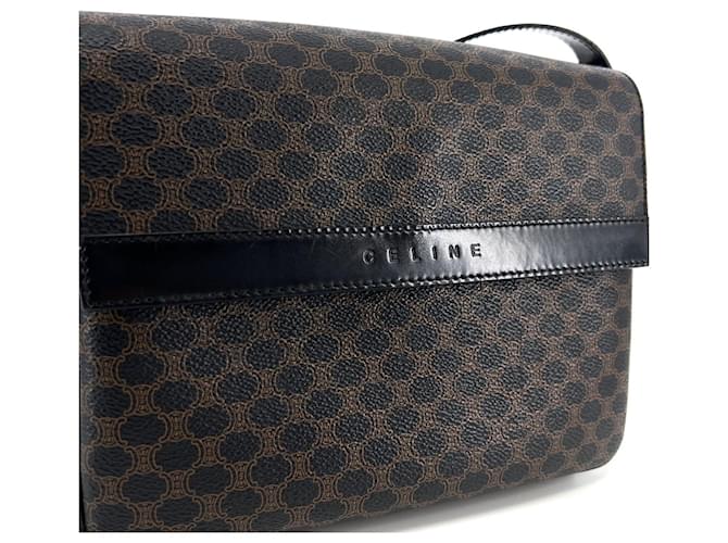 Céline Borsa a tracolla Macadam Black Nero - vista 11