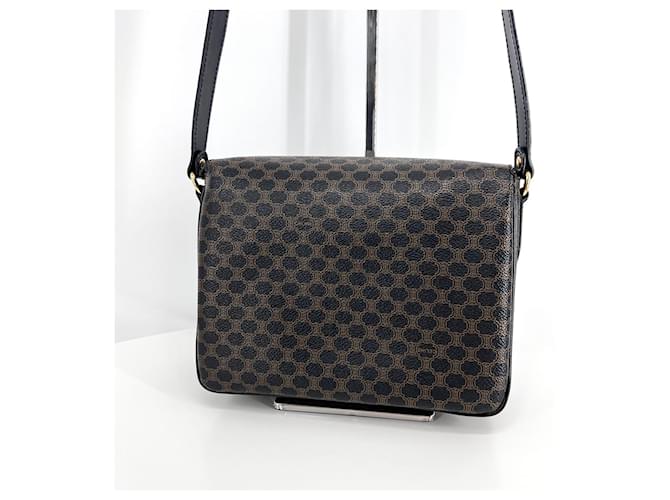 Céline Borsa a tracolla Macadam Black Nero - vista 6