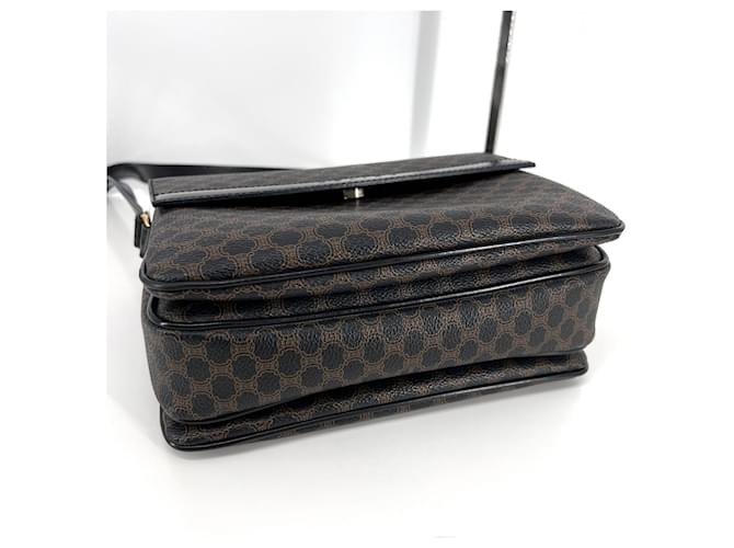 Céline Borsa a tracolla Macadam Black Nero - vista 7