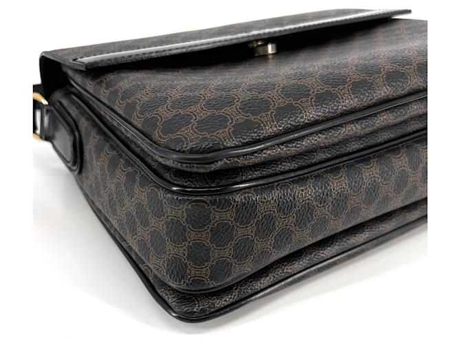 Céline Borsa a tracolla Macadam Black Nero - vista 9