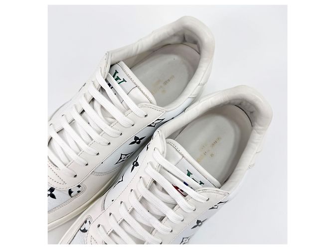 Louis Vuitton Sneakers Monogram Rivoli Bianco - vista 8