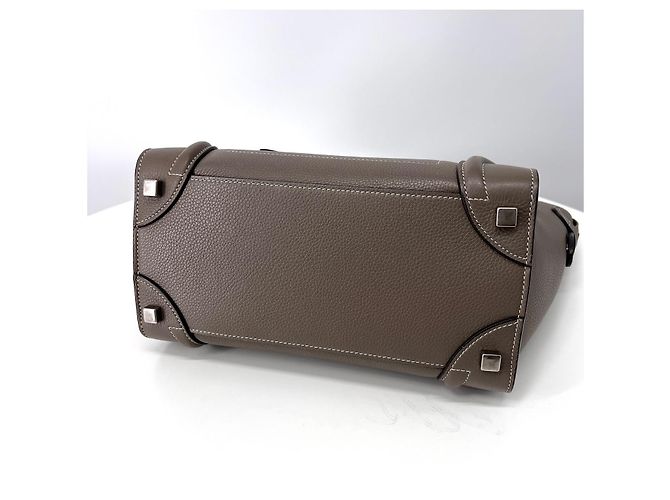 Luggage Céline Riparazione micro borsa bagaglio borsa tote Marrone - vista 6