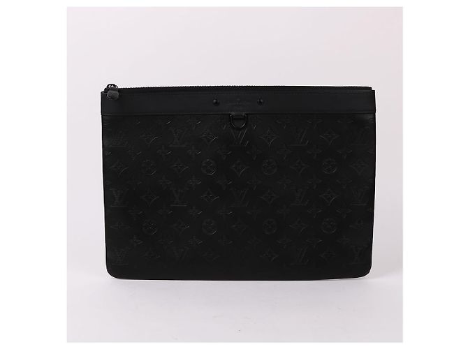 Louis Vuitton Pochette Discovery Large Clutch Nero - vista 2