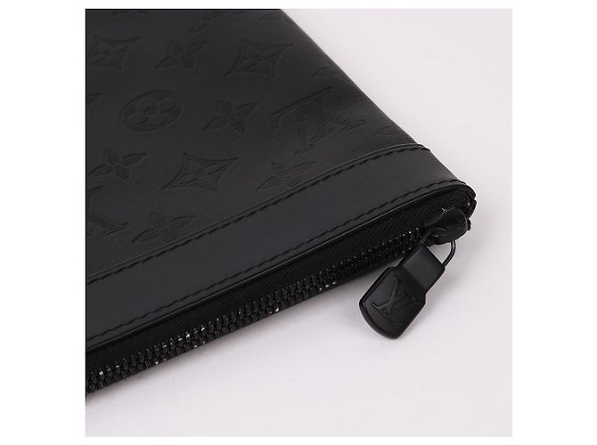 Louis Vuitton Pochette Discovery Large Clutch Nero - vista 7