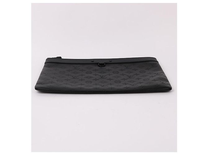 Louis Vuitton Pochette Discovery Large Clutch Nero - vista 8