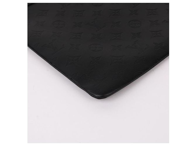 Louis Vuitton Pochette Discovery Large Clutch Nero - vista 9