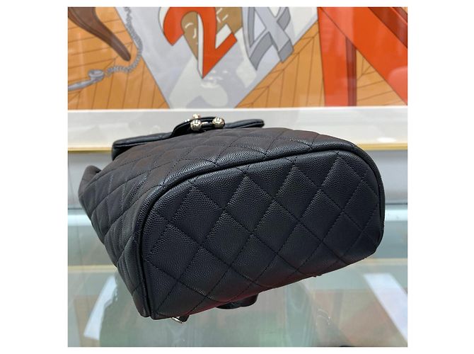 Chanel Zaino Urban Spirit Nero Oro - vista 7