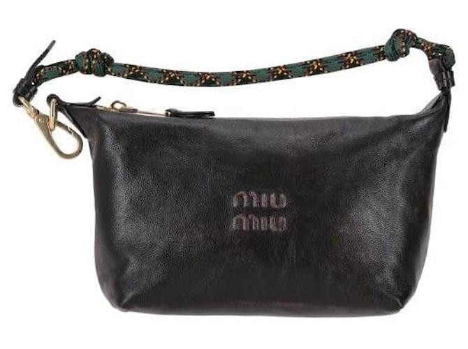 Miu Miu Lederpouch Braun - Ansicht 4