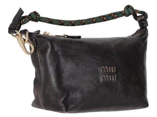 Miu Miu Lederpouch Braun - Ansicht 5