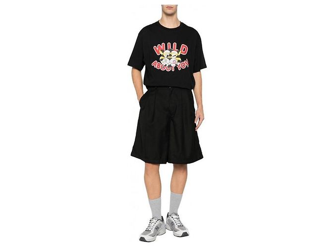 Kenzo Camiseta de algodón Wild Tiger Negro - vista 6