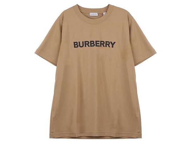 Burberry Signature Classic Logo Kurzarm-T-Shirt für Damen Braun - Ansicht 3