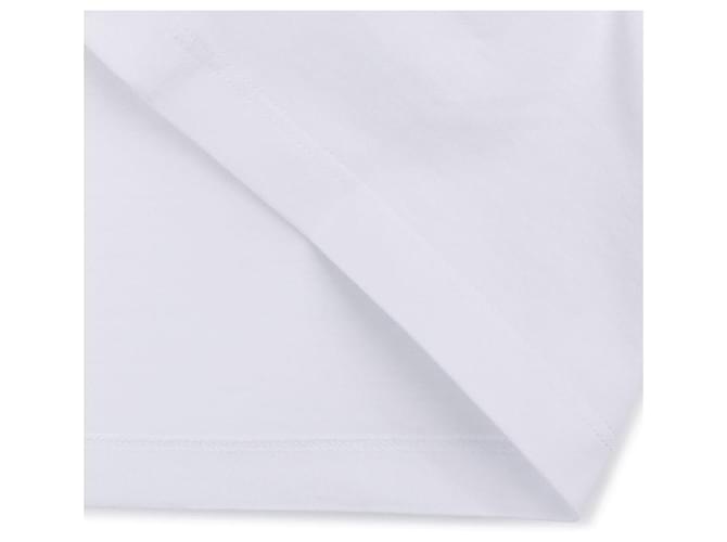 Céline Camiseta holgada de algodón Blanco - vista 7