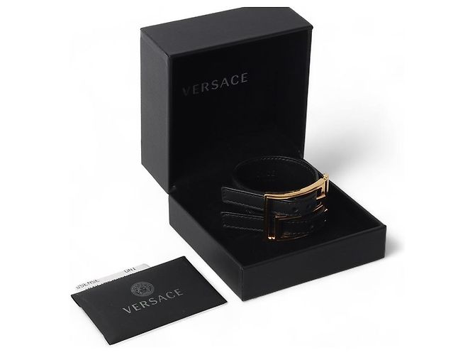 Versace Due fibbie placcate in oro Multicolore - vista 6