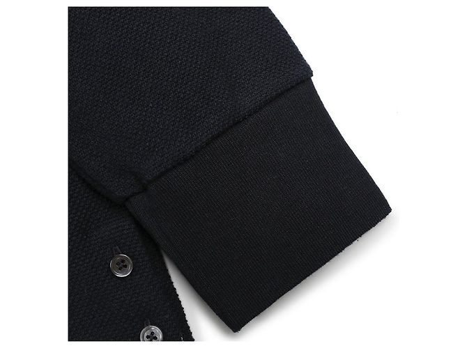 Thom Browne Texturierter Piqué-Cardigan Blau - Ansicht 6