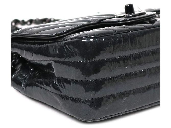 Chanel Petit Sac Chevron Negro - vista 5
