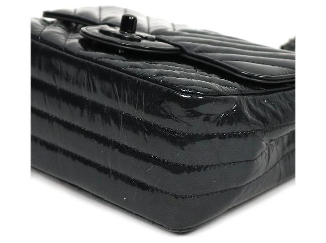 Chanel Petit Sac Chevron Negro - vista 6