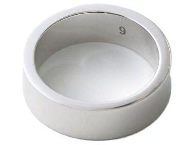 Maison Martin Margiela Breiter Ring Silber - Ansicht 4