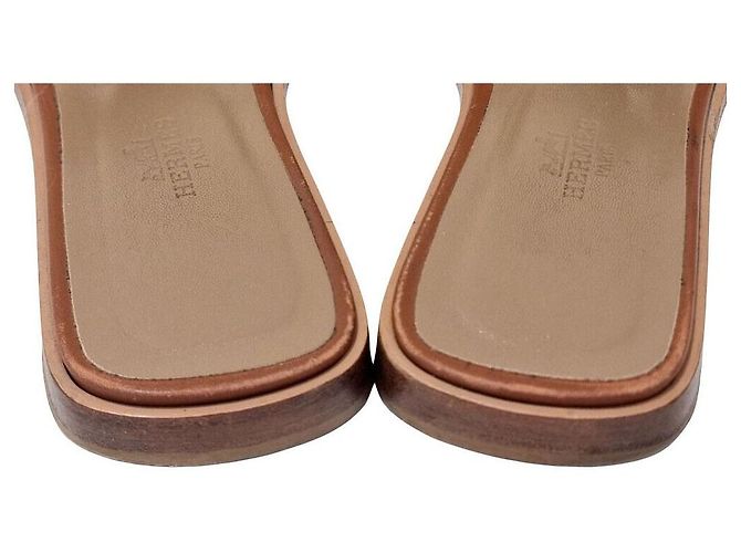 Hermès Oran Slipper Braun - Ansicht 4