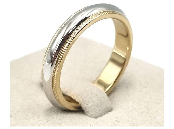 Tiffany & Co Anello combinato Milgrain D'oro - vista 3
