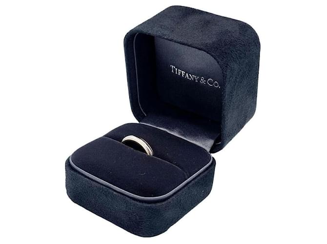 Tiffany & Co Anello combinato Milgrain D'oro - vista 5