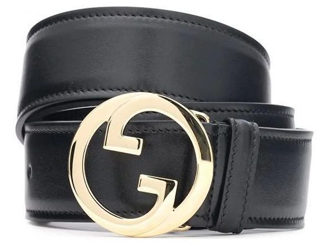Gucci Blondie Ledergürtel Schwarz - Ansicht 3