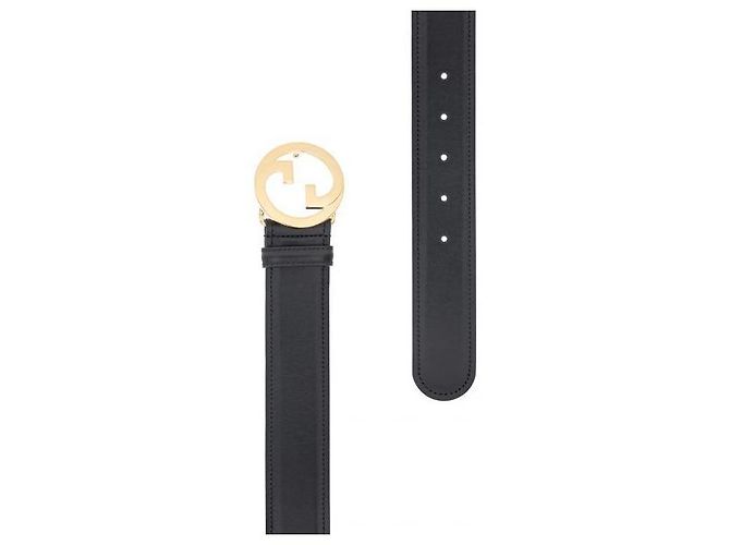 Gucci Blondie Ledergürtel Schwarz - Ansicht 4