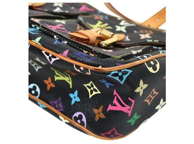 Louis Vuitton Monogram Multicolor Schultertasche Mehrfarben - Ansicht 7