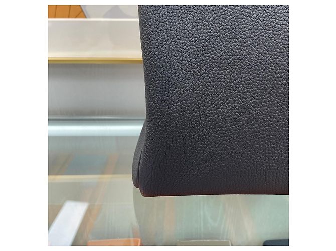Hermès Kelly Hackado GM Black Silver Hardware Multicolore - vista 4