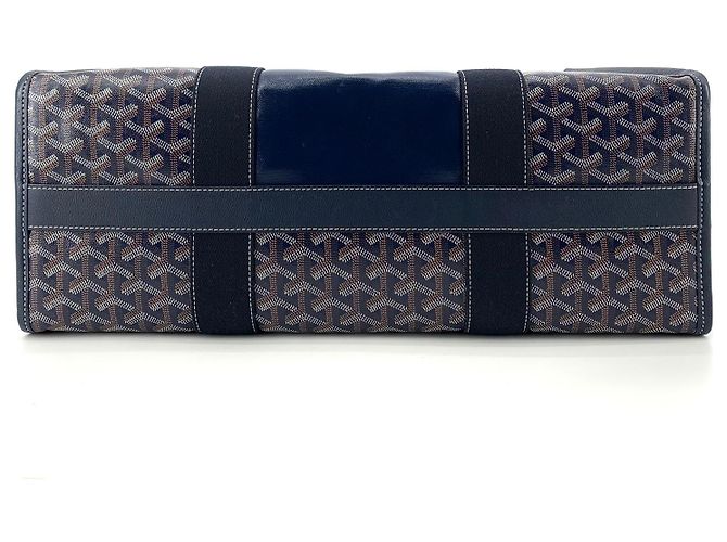Goyard Borsa Tote e Borsa a Spalla Canvas Billet MM e Charm Blu - vista 6