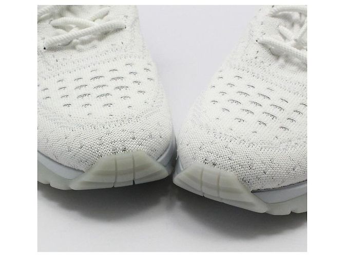 Louis Vuitton VNR Strick-Sneaker Weiß - vista 3
