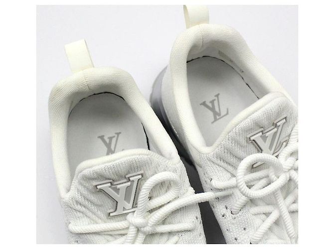 Louis Vuitton VNR Strick-Sneaker Weiß - vista 4
