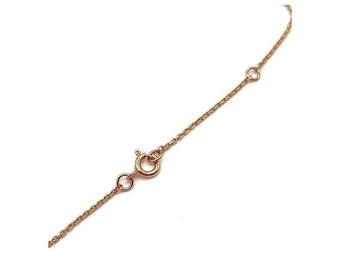 Louis Vuitton Colar LV Bolt Upside Down em ouro Preto - vista 7