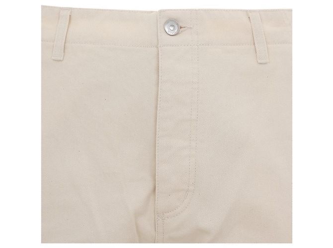 Dior Pantaloni in cotone CD Icon Carpenter Bianco - vista 7
