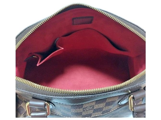 Louis Vuitton Borsa Tote Damier Trevi PM Marrone - vista 4