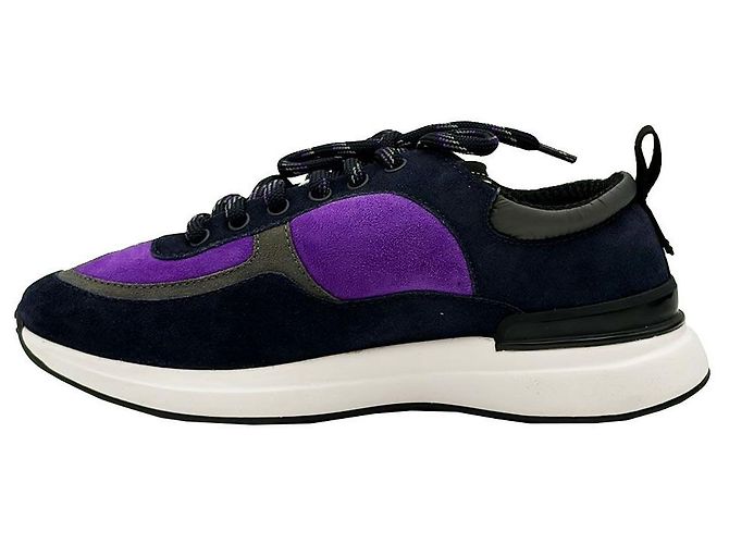 Chanel Sneakers in scamosciato viola da donna Porpora - vista 6