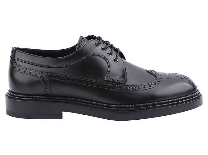Hermès Scarpe Derby da uomo Nero - vista 10