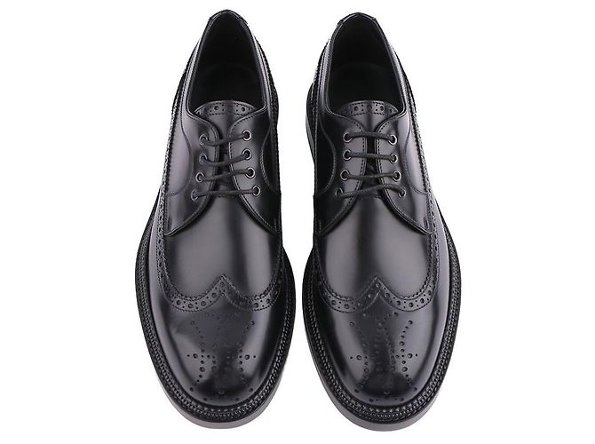 Hermès Scarpe Derby da uomo Nero - vista 6