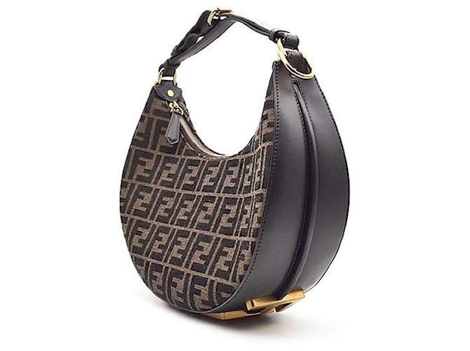 Fendi Graphibag Small Castaño - vista 2