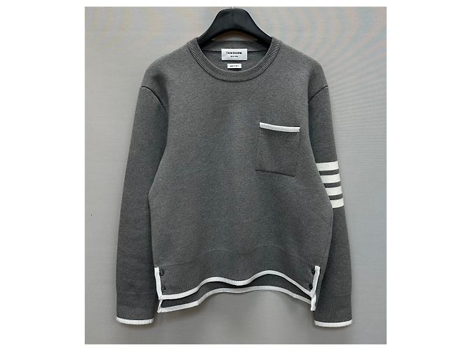Thom Browne Diagonal Stripe Knit - view 2