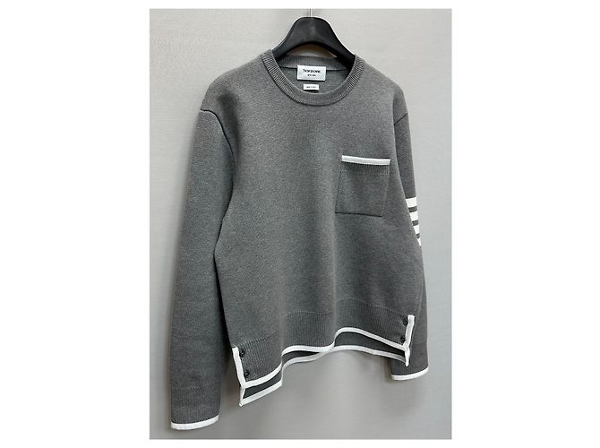 Thom Browne Diagonal Stripe Knit - view 3