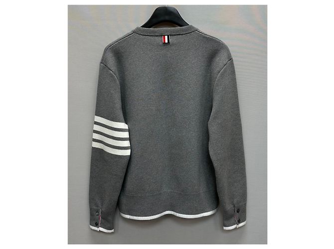 Thom Browne Diagonal Stripe Knit - view 5