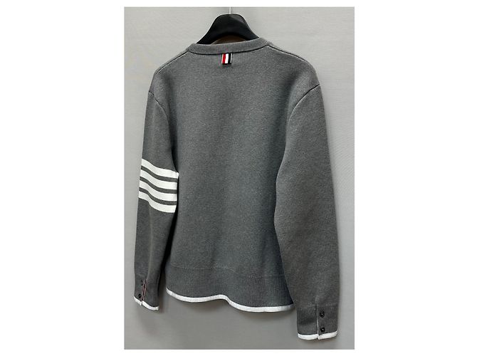 Thom Browne Diagonal Stripe Knit - view 6