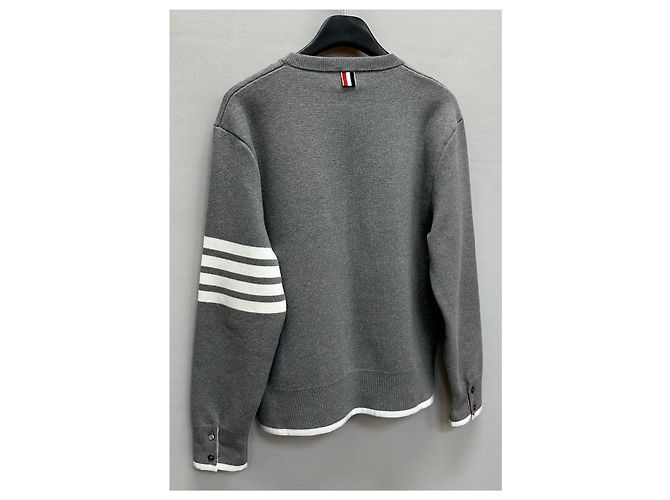 Thom Browne Diagonal Stripe Knit - view 7