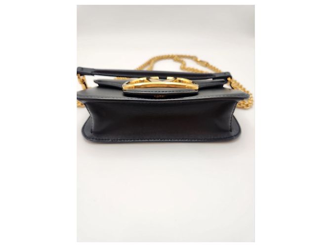 Valentino Borsa Tote e Borsa a Spalla Logo Small Nera Nero - vista 4