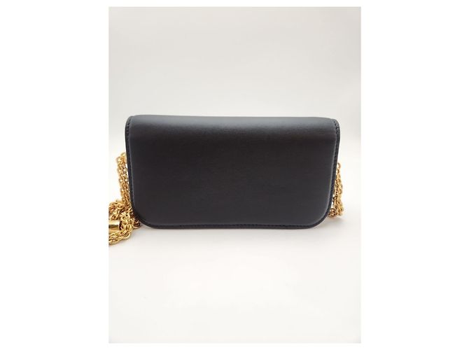 Valentino Borsa Tote e Borsa a Spalla Logo Small Nera Nero - vista 6